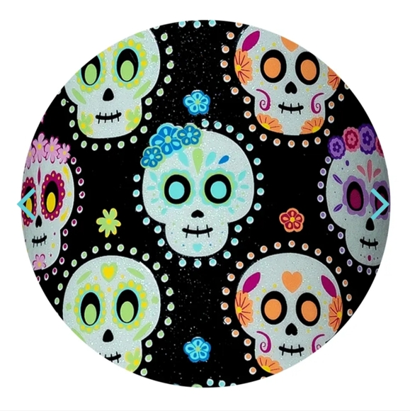 Swig Sugar Skulls 40 oz. Cup & Matching Mega Mug Pouch. GLOWS IN THE DARK. BNIP - Picture 3 of 4